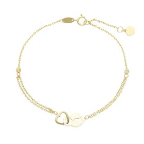 Bracciale Oro Giallo 9kt Cuore Intrecciato