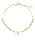 Bracciale Oro Giallo 9kt Stelle Intrecciate