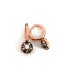 Orecchini LeBebè Anniversary Oro Rosa 18kt e Diamanti Limited Edition