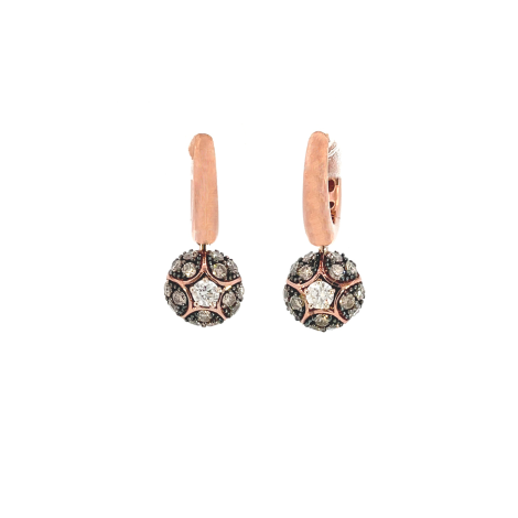 Orecchini LeBebè Anniversary Oro Rosa 18kt e Diamanti Limited Edition