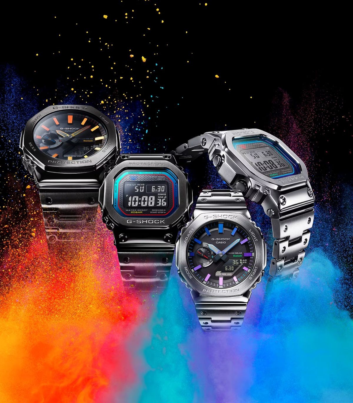 Orologio Casio G Shock Classic GM B2100BPC 1AER Acciaio MiRaggi