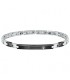 Bracciale Maserati Acciaio Diamanti Neri JM521ATY10