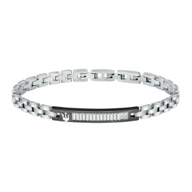 Bracciale Maserati Acciaio Diamanti Bianchi JM423ATY20