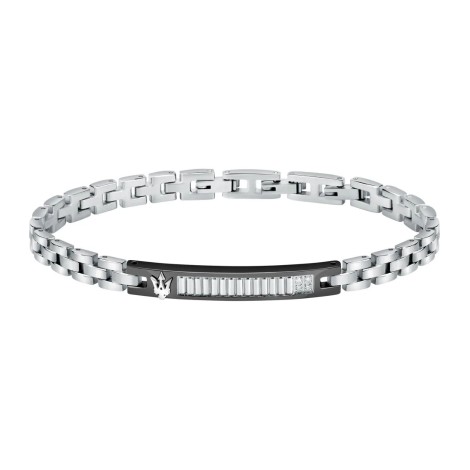 Bracciale Maserati Acciaio Diamanti Bianchi JM423ATY20