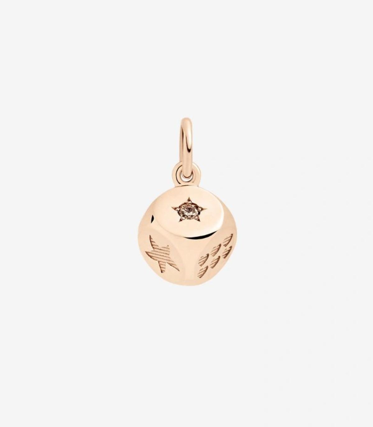 Ciondolo Dodo Dado Oro Rosa Edizione Limitata 30th Birthday MiRaggi