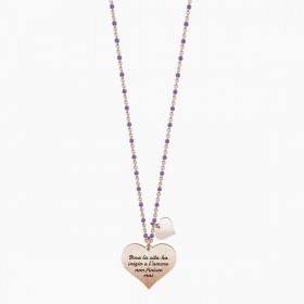 Collana Donna Kidult Cuore-Famiglia 751042