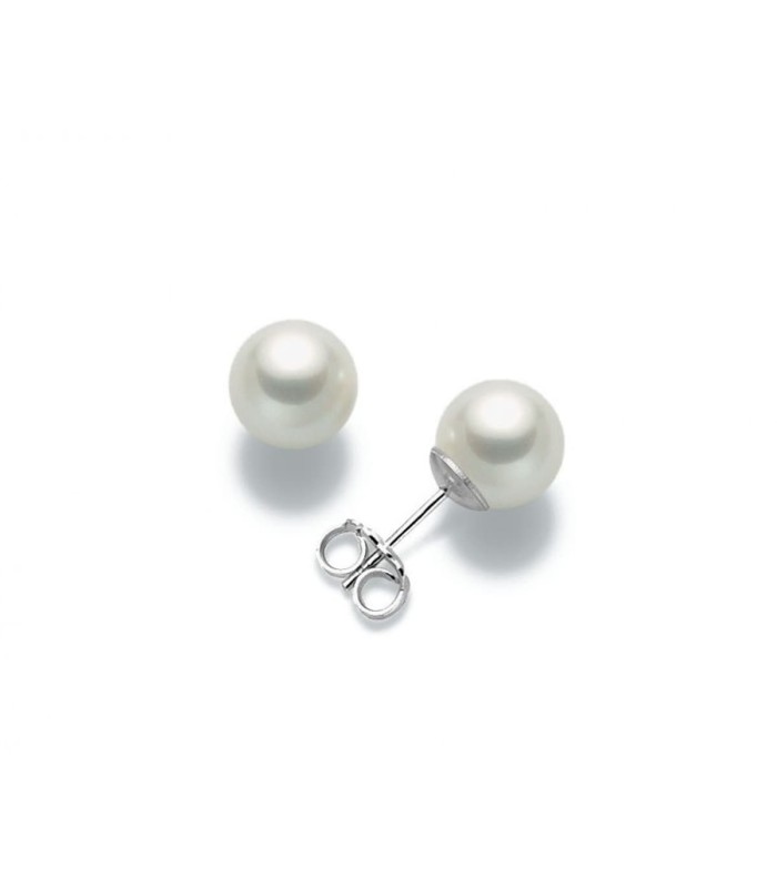 Clever Orecchini Bimba Gatto In Oro 333 (8 Carati) – 6x5 Mm Con Occhi Neri – Confezione Regalo