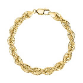 Bracciale Catena Torchon Grande Oro Giallo 18kt