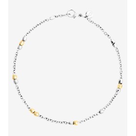 Bracciale Dodo Rosario Argento e Oro Giallo 18Kt