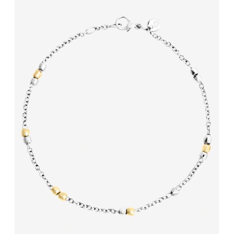 Bracciale Dodo Rosario Argento e Oro Giallo 18Kt