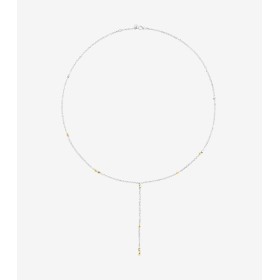Collana Dodo Rosario Argento e Oro Giallo 18Kt