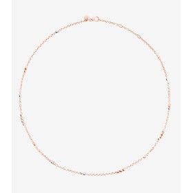 Collana Dodo Rosario Oro Rosa 9kt e Argento