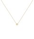 Collana Punto Luce Cipollino Oro Giallo 9kt E Diamanti G SI