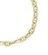 Bracciale Catena Traversino Oro Giallo e Oro Bianco 18kt