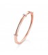 Bracciale Morbido Marcello Pane Base Componibile Argento 925 Rosé BRYL002