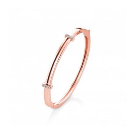 Bracciale Morbido Marcello Pane Base Componibile Argento 925 Rosé BRYL002