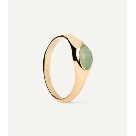 Anello PDPAOLA Nomad Avventurina Argento AN01-A47