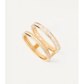 Anello PDPAOLA Bianca Argento AN01-A11