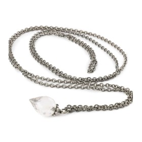 Collana Quarzo Rosa Trollbeads Giardino Delle Connessioni TAGFA-00078