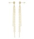 Orecchini Filo Pendenti Oro Giallo 9kt 5mm