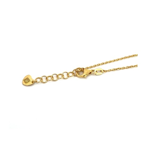 Collana Bocca di Corallo Oro Giallo 18kt chiusura