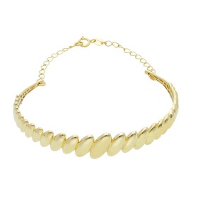 Bracciale Rigido Oro Giallo 9kt