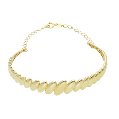 Bracciale Rigido Oro Giallo 9kt