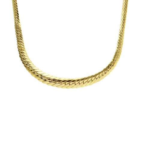 Collana Spina Scalare Oro Giallo 9kt dettagli