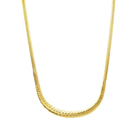 Collana Spina Scalare Oro Giallo 9kt