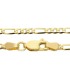 Collana Figaro Filo 0,65 Oro Giallo 9kt