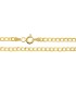 Collana Catena Groumette  Oro Giallo 9kt Piatta Filo 0,80