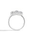 Anello Recarlo Trilogy Anniversary Oro Bianco 18 Kt Diamante R01TY001