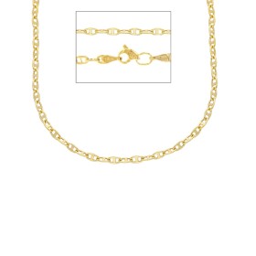 Collana Catena Traversino Oro Giallo 9kt