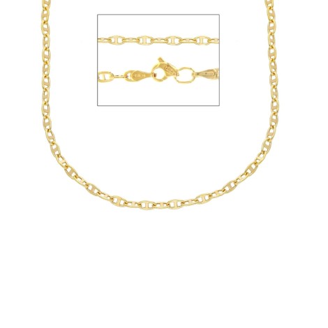 Collana Catena Traversino Oro Giallo 9kt