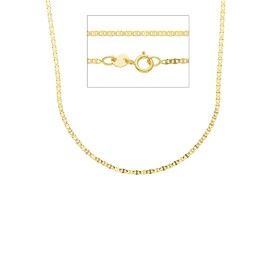 Collana Traversino Sottile Oro Giallo 9kt