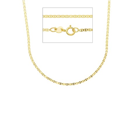 Collana Traversino Sottile Oro Giallo 9kt