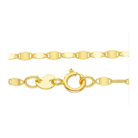 Collana Maglia Marina Oro Giallo 9kt Sottile chiusura