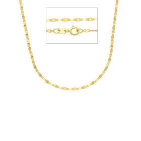 Collana Maglia Marina Oro Giallo 9kt Sottile