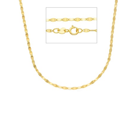 Collana Maglia Marina Oro Giallo 9kt Sottile