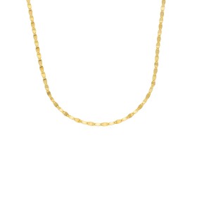 Collana Maglia Marina Oro Giallo 9kt Sottile dettagli