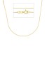 Collana Veneziana Oro Giallo 9kt