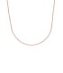 Collana Roll On Oro Rosa 9kt dettagli