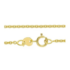Collana Roll On Sottile Oro Giallo 9kt chiusura