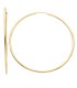 Orecchini Cerchi Oro Giallo 9kt Filo 1,20