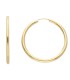 Orecchini Cerchi Oro Giallo 9kt Filo 2mm medi