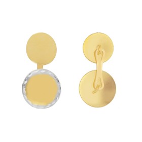 Gemelli Tondi Oro Bicolore 18kt