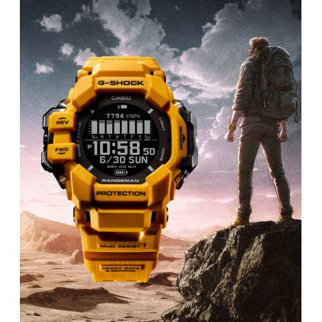 Orologio Casio G-Shock Master Of G Rangeman  GPR-H1000-9ER Giallo