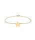 Bracciale Rigido Stella Oro Giallo 18kt