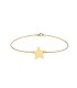 Bracciale Rigido Stella Oro Giallo 18kt