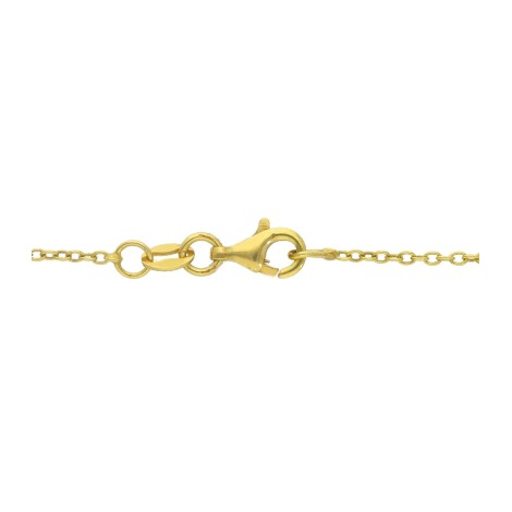 Collana Tondo Oro Giallo 18kt Maxi chiusura